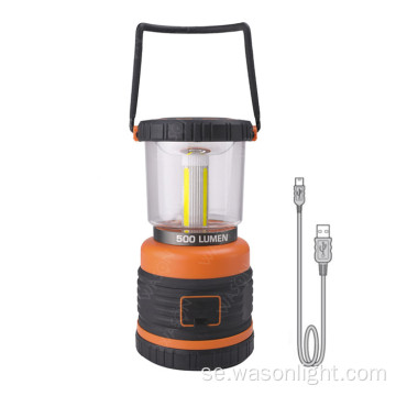 4400mAH Power Bank Uppladdningsbar Camping Lantern ficklampa